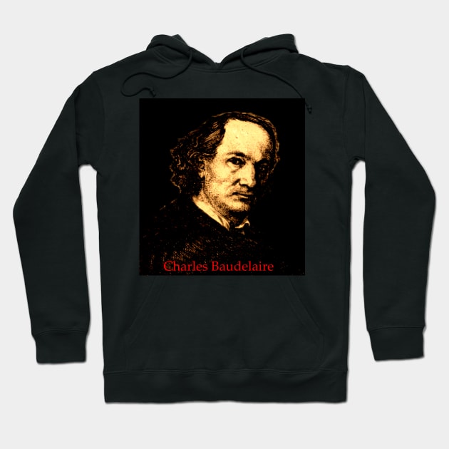 Charles Baudelaire Hoodie by mindprintz